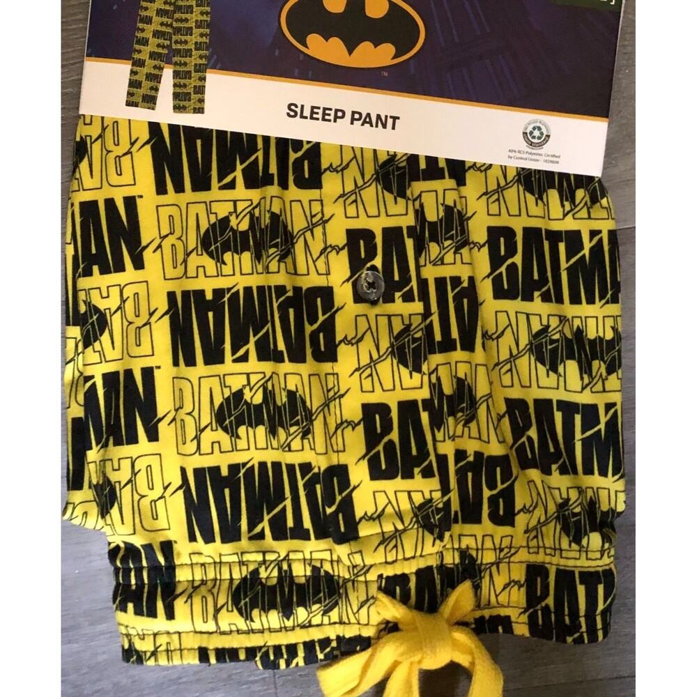 Men's Batman Pj Pants Size X-Large NWT B4